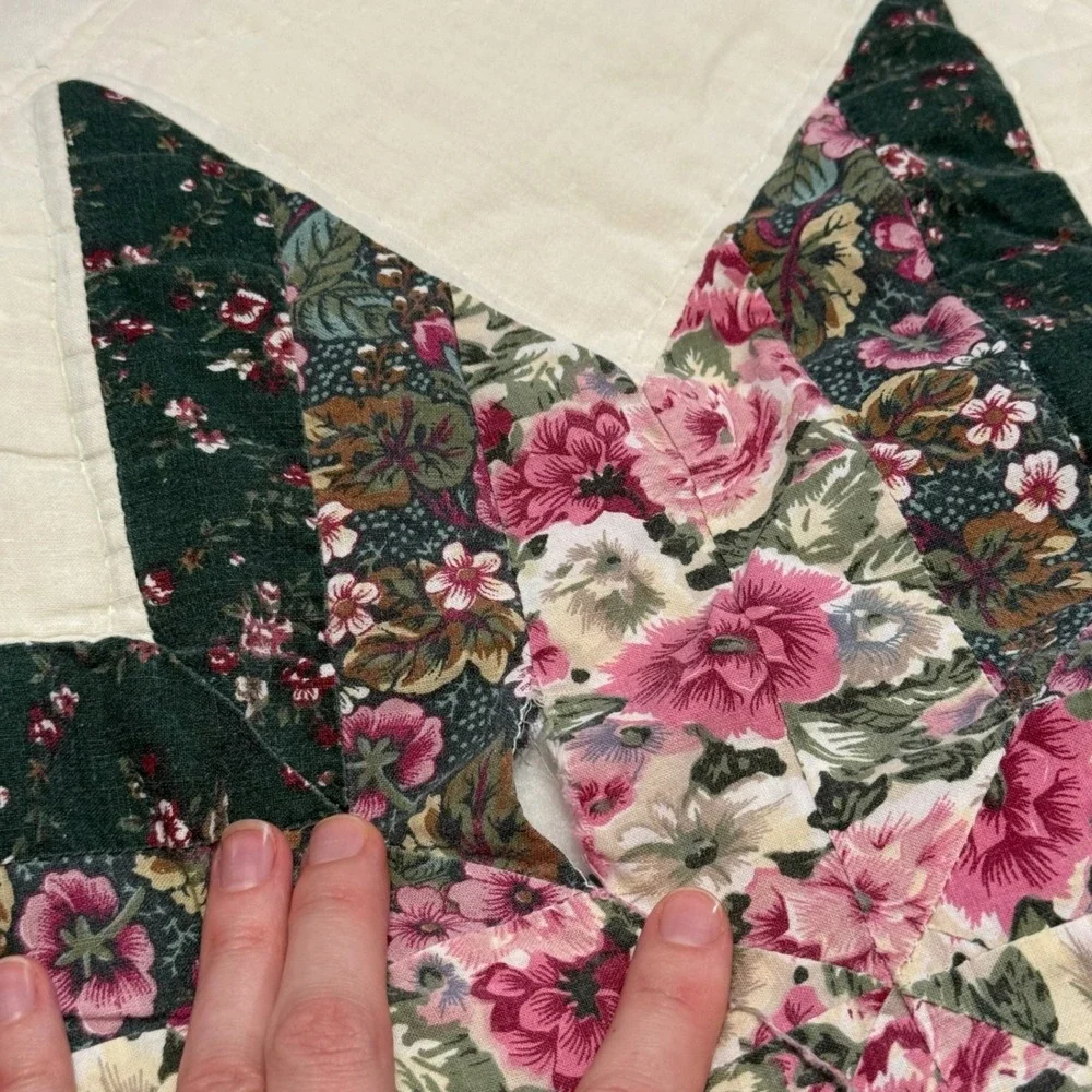 Handmade handcrafted patchwork